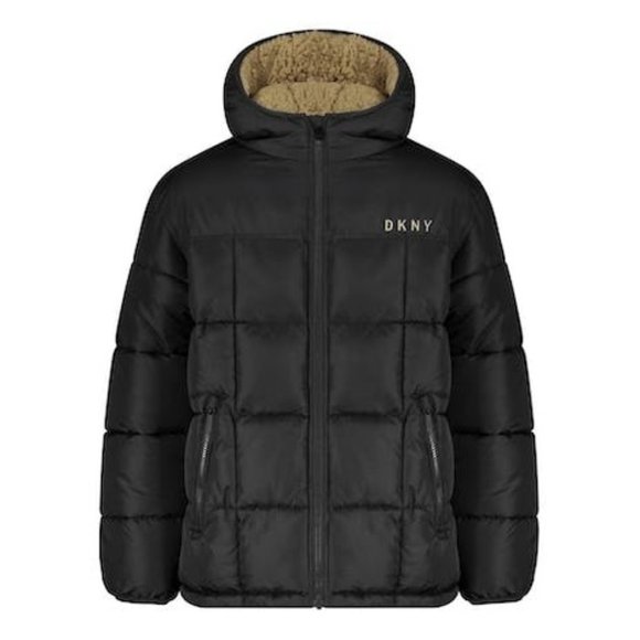 DKNY Boys Reversible Sherpa Jacket